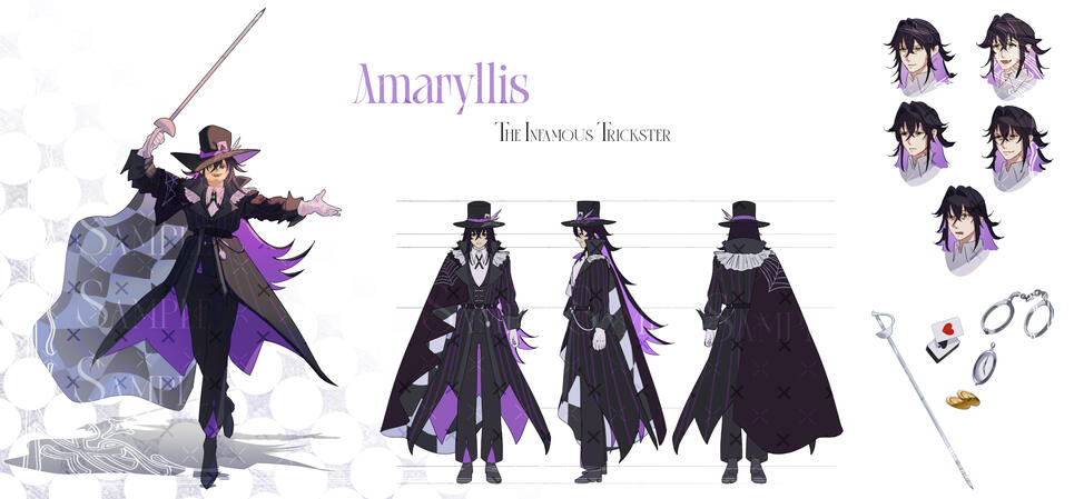 + 5 flat-colored expressions &amp; 5 props